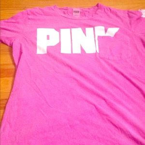 Victoria's Secret PINK pj tee size small